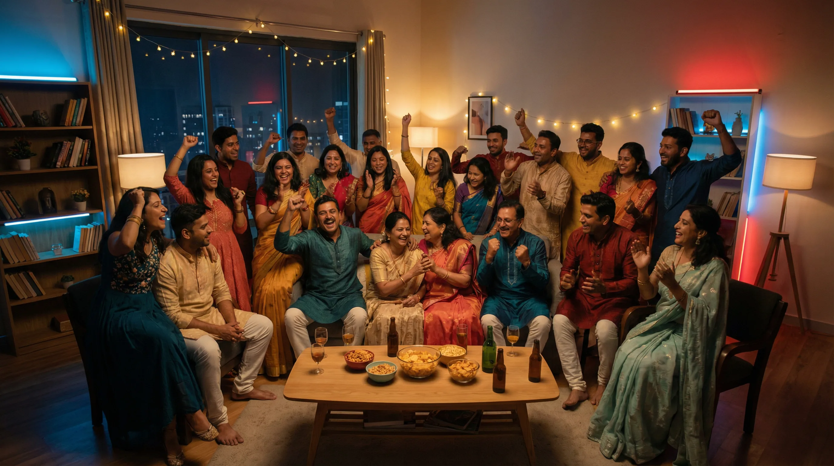 Entertainment with friends