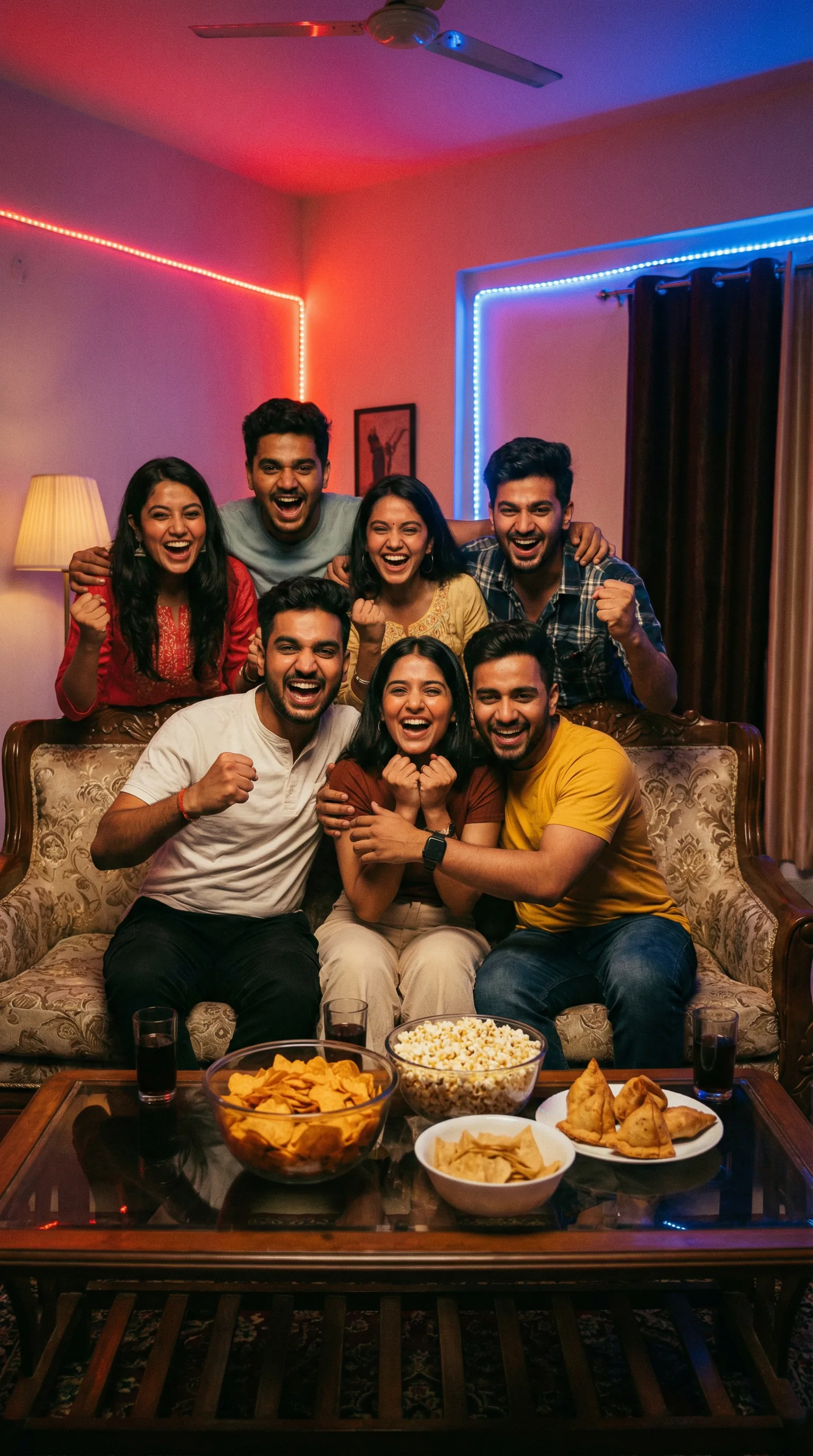 Entertainment with friends